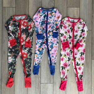 Little Sleepies Zippies Trio